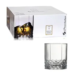 Coffret de 6 Verres Valse PASABAHCE Turkey - 31,5 CL