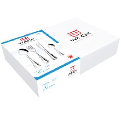 Coffret de Table WINOX Kenza 24 Pièces - Inox Inoxydable