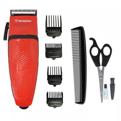 Coffret De Tondeuse A Barbe westinghouse 10 Pièces Rouge