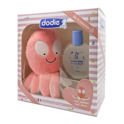 Coffret Eau de Senteur Bébé Fille 50ml DODIE + Doudou Pieuvre