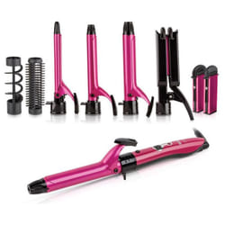 Coffret Fer à Boucler 5en1 Fakir PIXIE- Rose