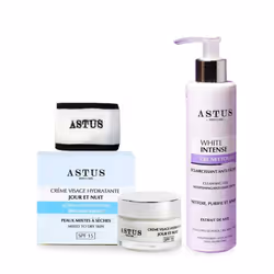 Coffret soins du visage Femme Astus  - Gel Nettoyant: Contenance : 200 ml - Type de Soins : Gel Nettoyant - Type de Peau : Po ...