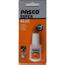 Colle Super Glue PASCO avec pinceaux / 5gr