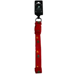 Collier Chien Felican Uni 2.5Cm - Rouge