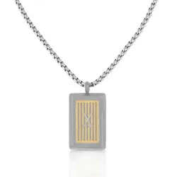 Collier Femme POLO SANTA BARBARA - Silver & Gold