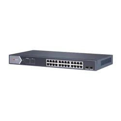 Commutateur Ethernet POE Non Géré 24 Ports Rapide Hikvision - DS-3E0526P-E/M
