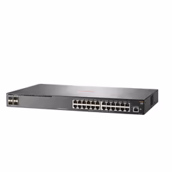 Commutateur Gigabit Ethernet 24 ports Aruba 2930F, 4 SFP+, Gris