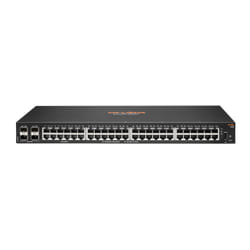 Commutateur Gigabit Ethernet 48 ports + 4 SFP+ noir, gestion de niveau 3, 1U, Aruba JL676A