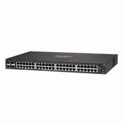 Commutateur Gigabit Ethernet 48 ports + 4 SFP+ noir, gestion de niveau 3, 1U, Aruba JL676A