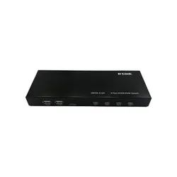 Commutateur KVM D-Link HDMI & USB DKVM-410H/DS