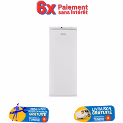 Congélateur avec 7 tiroirs - Systéme de refroidissement NoFrost - Capacité Brute 307L - Volume Net 280 Litres - Couleur Blanc ...