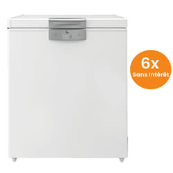 Congélateur Horizontal Beko HSM21042 205 Litres Statique Blanc