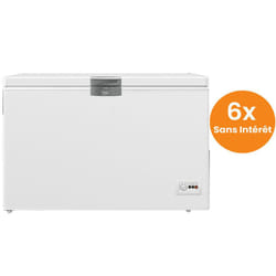 Congélateur Horizontal Beko HSM41542 360 Litres Statique Blanc