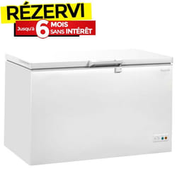 Congélateur Horizontal FOCUS FC4001W 407 Litres - Blanc