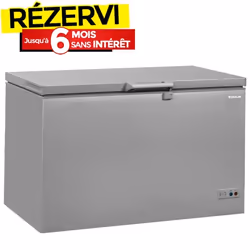 Congélateur Horizontal FOCUS FC4001X 407 Litres - Silver