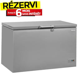 Congélateur Horizontal FOCUS FC4001X 407 Litres - Silver