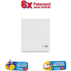 Congélateur Mont Blanc Horizontal 150L Blanc (ES150)