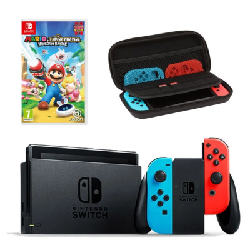 NINTENDO NINTENDO Console Nintendo Switch paire Joy Con rouge bleu