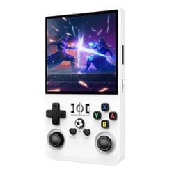 Console de Jeux R36 MAX Retro 4" IPS HD - Blanc