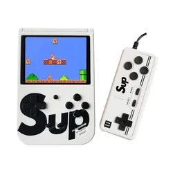 Console GameBOX 400 Jeux avec Manette / Blanc