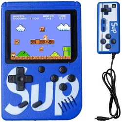 Console GameBOX 400 Jeux avec Manette / Bleu