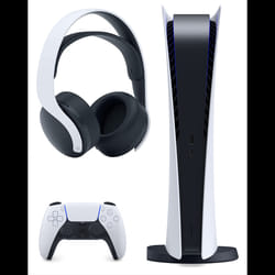 Console PlayStation 5 Edition Digital + Casque PS5 Sans Fil Pulse 3D