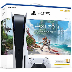 Console PlayStation 5 Edition Standard + Jeux Horizon Forbidden West