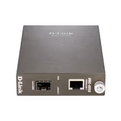 Convertisseur de média D-Link 1000BASE vers 1000BASE-SX/LX (LC) - RJ-45 1000BASE-T - SFP 1000BASE-SX/LX LC - Entrée de puissa ...