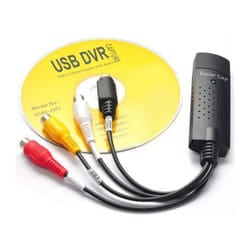 Convertisseur EASY CAP USB 2.0 vers 3RCA + S-VIDÉO