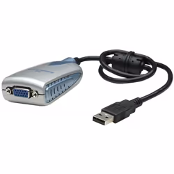 Convertisseur USB vers SVGA M BD15HD - Prend en charge jusqu'à 6 écrans supplémentaires - Gestion logicielle de 1 à 6 convert ...