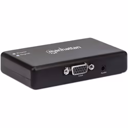 Convertisseur VGA en HDMI - Prend en charge la transmission HDCP - Plage de conversion ordinateur vidéo: jusqu'à 5 m (16 pi)  ...