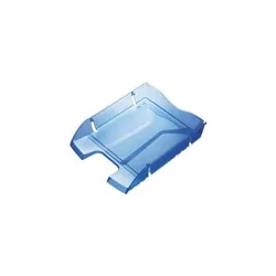 Corbeille à courrier Maped A4 Helit / Bleu Transparent (2363530)