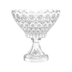 Coupe A Fruit Bohemia Verre Ville 23Cm Transparent