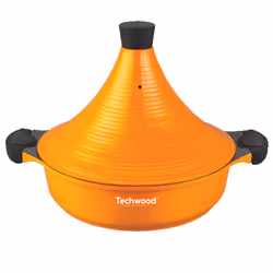 Couscoussier Tajine Techwood - Modèle : TAJ-245 - 4 à 6 Personnes - Capacité d'eau : 4 litres - Fonte d’aluminium idéal pour  ...