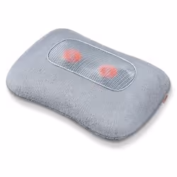 Utilisation multiple pour la nuque, le dos, les jambes, etc.-4 têtes de massage Shiatsu rotatives en 2 senes-Extra doux-Revêt ...