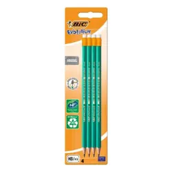 Crayons Graphite BIC Evolution HB avec Gomme -(049012)