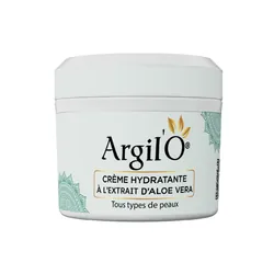 Crème hydratante ARGILO à l'extrait d'Aloe Vera 100g