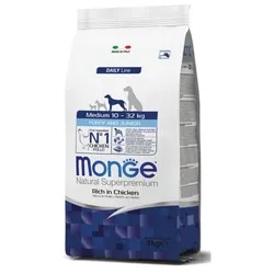 Croquettes MONGE MEDIUM PUPPY & JUNIOR 3 Kg