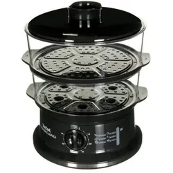 Cuiseur à Vapeur Tefal VC140130 900W - Noir
