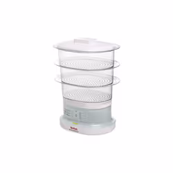 Cuiseur Vapeur TEFAL - Puissance: 650 Watts - Capacité: 7 Litres - Nombre de bols: 3 - Indicateur de niveau d'eau - Matériau  ...