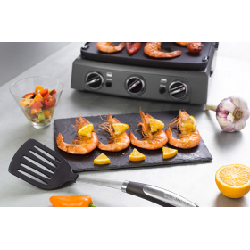 Cuisinart CTG-07-LTE Spatule de cuisine Racleur poêle Silicone, Acier inoxydable 1 pièce(s)