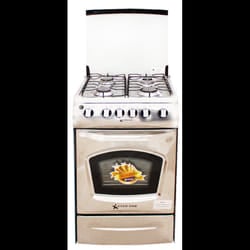 Cuisinière à gaz 4 feux 50cm INOX STARONE SO-50I-2018