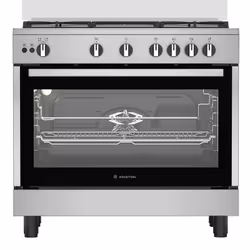 Cuisinière à Gaz Ariston ARR9GGF23125XNA 5 Feux 90Cm Gris
