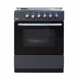 Cuisinière à Gaz CL CL66NVR-TC 4 Feux 60cm - Noir
