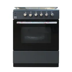 Cuisinière à Gaz CL CL66NVR-TC 4 Feux 60cm - Noir
