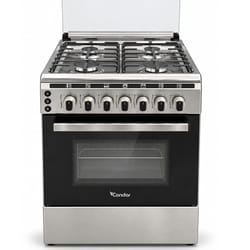 Cuisinière à Gaz Condor CC-OG-6440 4 Feux Inox
