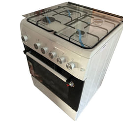Cuisinière à gaz MontBlanc REB 6060 60cm - Blanc