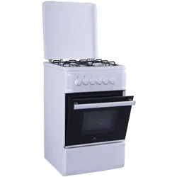 Cuisinière À Gaz Montblanc 5050 REB 4 Feux 58 Cm - Blanc