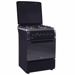 Cuisinière MONTBLANC - Type de Cuisinière: à gaz - Nombre de Feux: 4 Feux - Largeur: 60 cm - Puissance totale du Gaz: 7.44 Kw ...