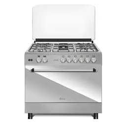 Cuisinière à Gaz PROCOOK TG6950IX 90cm 5 Feux - Inox